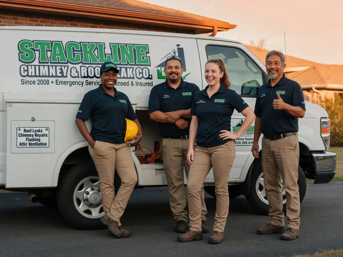 Chimney flashing repair company in Kaiser, MO